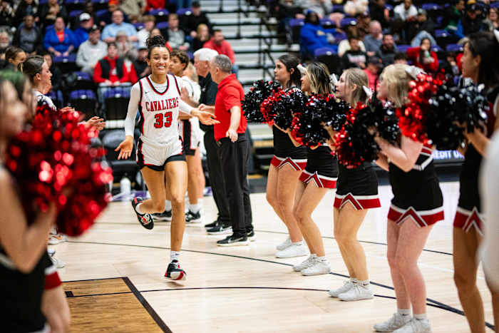 Clackamas Jesuit 6A Oregon girls basketball quarterfinal 2024 Naji Saker-45